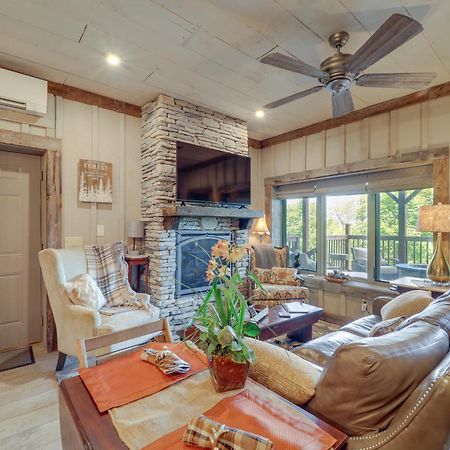 Beech Mountain Cabin With Deck And Grill Near Golf! Daire Dış mekan fotoğraf