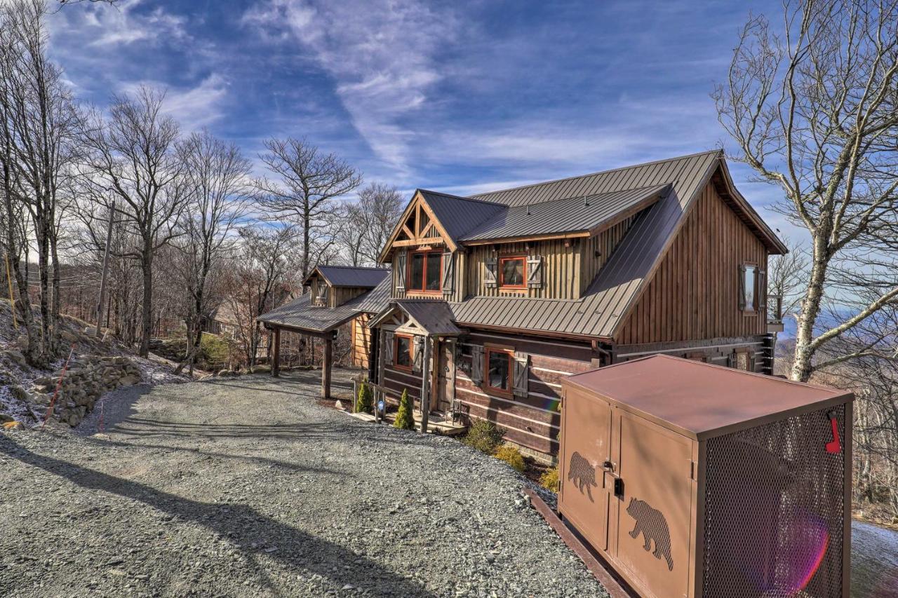 Beech Mountain Cabin With Deck And Grill Near Golf! Daire Dış mekan fotoğraf