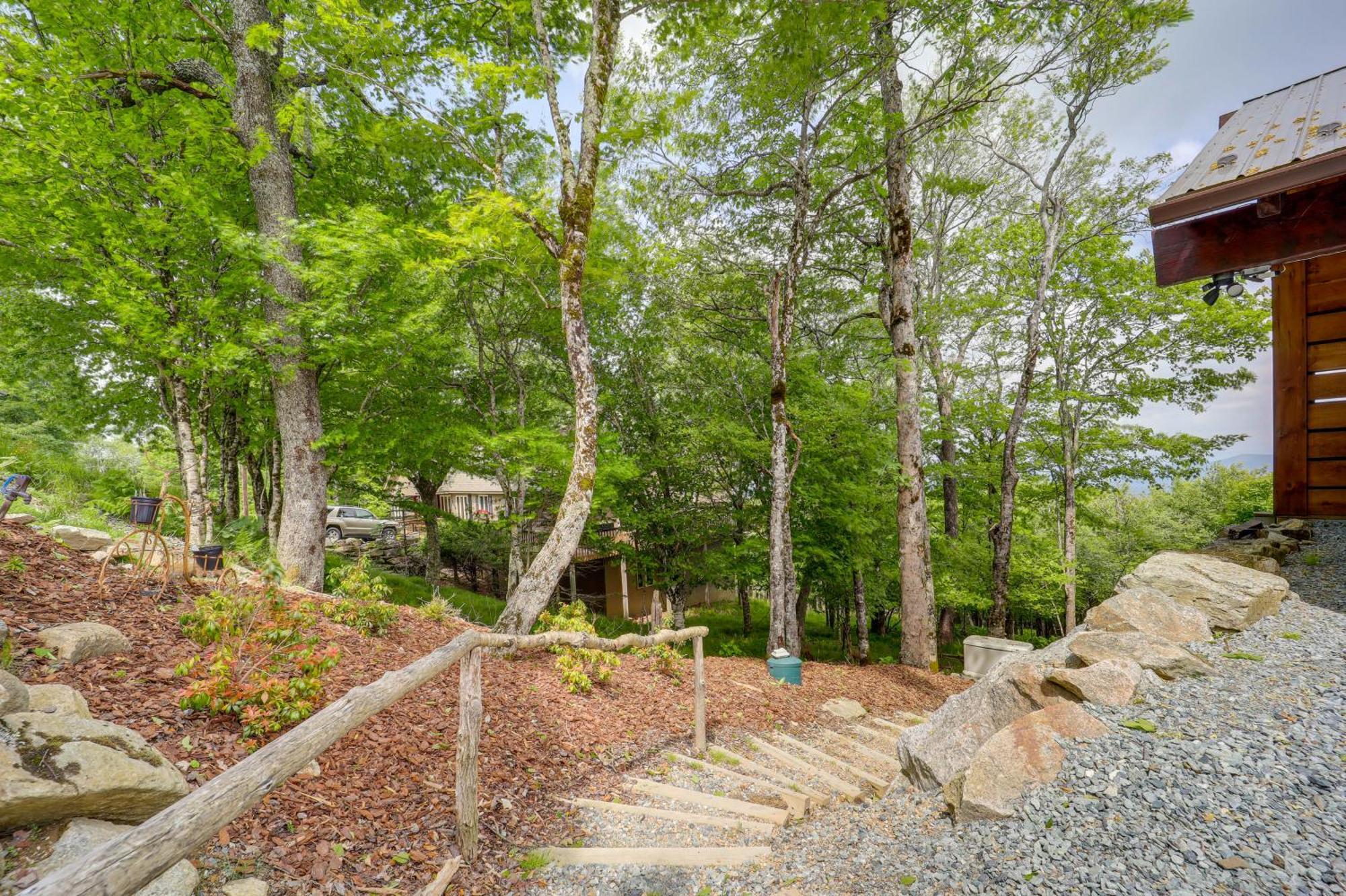 Beech Mountain Cabin With Deck And Grill Near Golf! Daire Dış mekan fotoğraf